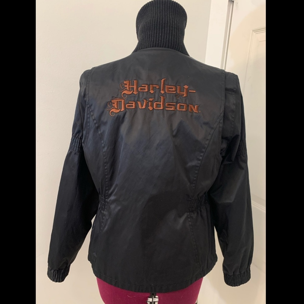 Harley-Davidson Black Bomber‎ Jacket size medium